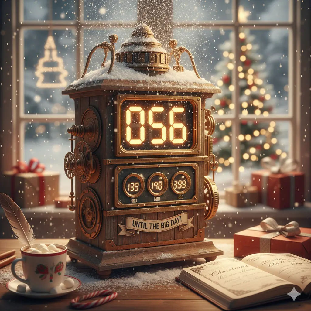 How Many Days Until Christmas tool