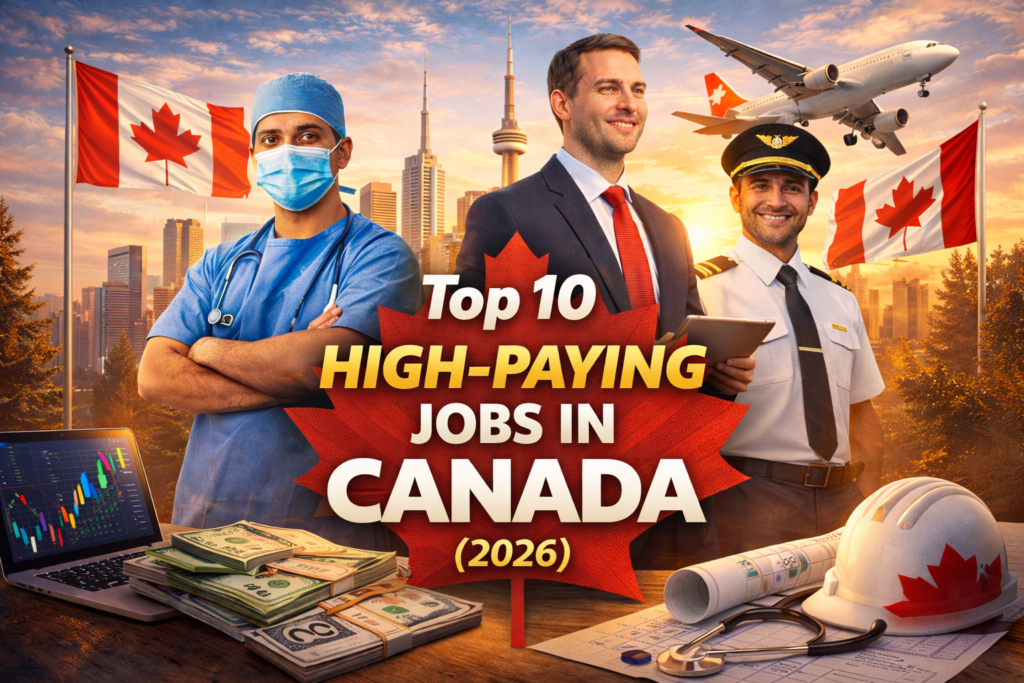 The 10 Highest Paying Jobs in Canada in 2026